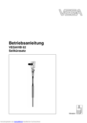 VEGA VEGAVIB 62 Betriebsanleitung