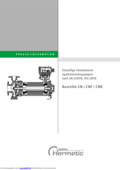 Lederle Hermetic CNF Produkthandbuch