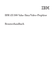 IBM IBM iLV300 V Benutzerhandbuch