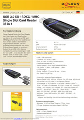 DeLOCK 91716 Datenblatt