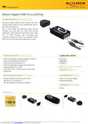 DeLOCK 61776 Datenblatt