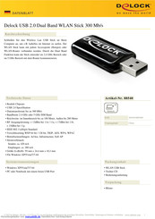 DeLOCK 88540 Datenblatt