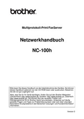 Brother NC-100h Handbuch