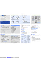Samsung SGH-X530 Benutzerhandbuch
