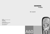 Siemens A60 Bedienungsanleitung