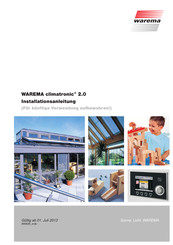WAREMA climatronic 2.0 Installationsanleitung
