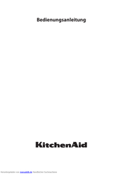 Kitchenaid KOCCX 45600 Bedienungsanleitung