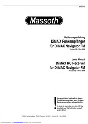 Massoth DiMAX 8133001 Bedienungsanleitung