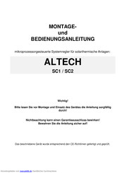 Altech SC1 Montageanleitung Und Bedienungsanleitung