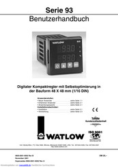 Watlow Serie 93 Benutzerhandbuch