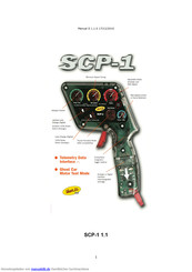 H+T Motor Racing SCP-1 Technisches Handbuch