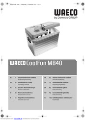 Waeco CoolFun MB40 Bedienungsanleitung