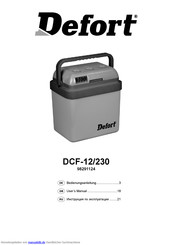 Defort DCF-12/230 Bedienungsanleitung