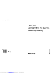 Lenovo IdeaCentre K320 Bedienungsanleitung