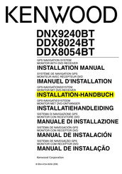 Kenwood DDX8024BT Installationshandbuch