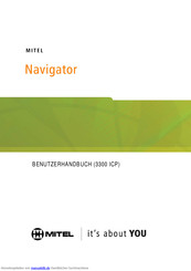 Mitel 3300 ICP Benutzerhandbuch