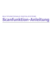 Kyocera TASKalfa 550c Scanfunktion-Anleitung