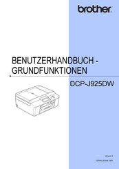 Brother DCP-J925DW Benutzerhandbuch
