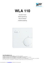 WindowMaster WLA 110 Bedienungsanleitung