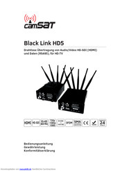 Camsat Black Link HD5 Bedienungsanleitung