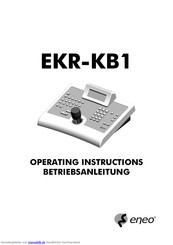 Eneo EKR-KB1 Betriebsanleitung