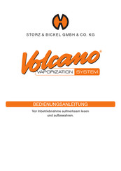 Storz & Bickel GMBH Volcano Classic Bedienungsanleitung