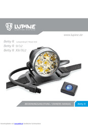 Lupine Betty R X12 Bedienungsanleitung