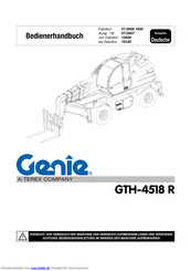 Genie GTH-4518 R Bedienungsanleitung