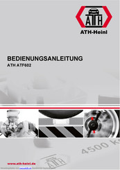 ATH-Heinl ATH ATF602 Bedienungsanleitung