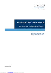 Pico Technology PicoScope 5000-Serie Benutzerhandbuch