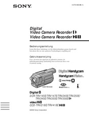Sony Handycam DCR-TRV 245E Bedienungsanleitung