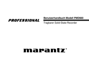Marantz PMD660 Benutzerhandbuch