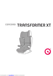 Concord DE TRANSFORMER XT Bedienungsanleitung