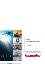 Raymarine A50 Installationshandbuch