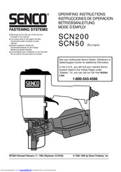 Senco SCN50 Betriebsanleitung