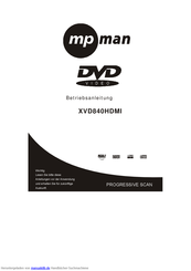 Mpman XVD840HDMI Betriebsanleitung