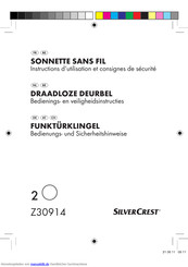 Silvercrest Z30914 Bedienungshinweise Und Sicherheitshinweise