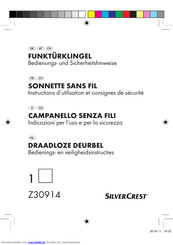 Silvercrest Z30914 Bedienungshinweise Und Sicherheitshinweise