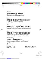Silvercrest Z30914 Bedienungshinweise Und Sicherheitshinweise
