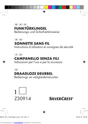Silvercrest Z30914 Bedienungshinweise Und Sicherheitshinweise