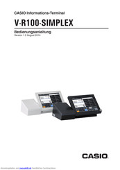 Casio V-R100-Simplex Handbücher | ManualsLib