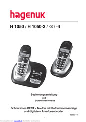 Hagenuk H 1050-3 Bedienungsanleitung