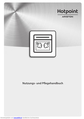 Hotpoint Ariston MS 998 IX HA Nutzungs- Und Pflegehandbuch