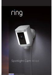 ring Spotlight Cam Wired Handbuch