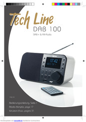Tech Line DAB 100 Bedienungsanleitung