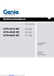 Genie GTH-4020 ER Bedienungsanleitung