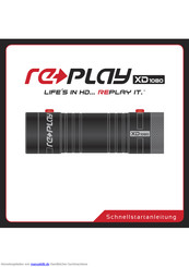 Replay XD 1080 Schnellinstallationsanleitung