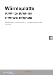 Sentiotec IR-WP-390 Montage- Und Gebrauchsanweisung