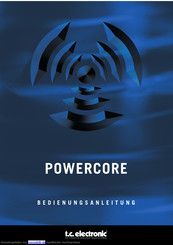 TC Electronic PowerCore Compact Bedienungsanleitung