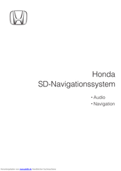 Honda SD Handbuch